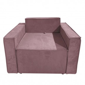 Кресло-кровать Принц КК1-ВР (велюр розовый) в Покачах - pokachi.ok-mebel.com | фото