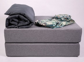 Кресло-кровать-пуф бескаркасное Прайм (мехико серый-графит) в Покачах - pokachi.ok-mebel.com | фото 5