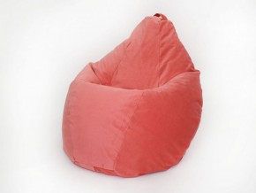 Кресло-мешок Груша Малое (700*900) Велюр "Однотон" в Покачах - pokachi.ok-mebel.com | фото 4