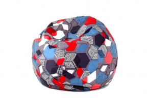 Кресло-мешок Мяч M (Geometry Slate) в Покачах - pokachi.ok-mebel.com | фото 1