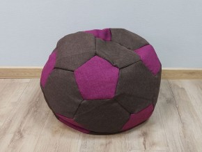 Кресло-мешок Мяч S (Savana Chocolate-Savana Berry) в Покачах - pokachi.ok-mebel.com | фото 1