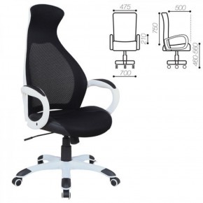 Кресло офисное BRABIX PREMIUM "Genesis EX-517" (белый/черный) 531573 в Покачах - pokachi.ok-mebel.com | фото