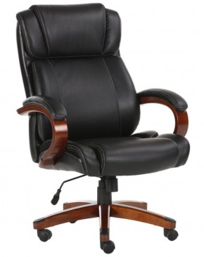 Кресло офисное BRABIX PREMIUM "Magnum EX-701" (дерево, рециклированная кожа, черное) 531827 в Покачах - pokachi.ok-mebel.com | фото 1