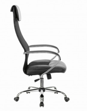 Кресло офисное BRABIX PREMIUM "Stalker EX-608 CH" (хром, ткань-сетка/кожзам, черное) 532091 в Покачах - pokachi.ok-mebel.com | фото 2