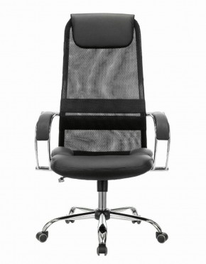 Кресло офисное BRABIX PREMIUM "Stalker EX-608 CH" (хром, ткань-сетка/кожзам, черное) 532091 в Покачах - pokachi.ok-mebel.com | фото 3