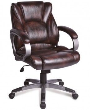 Кресло офисное BRABIX "Eldorado EX-504" (коричневое) 530875 в Покачах - pokachi.ok-mebel.com | фото