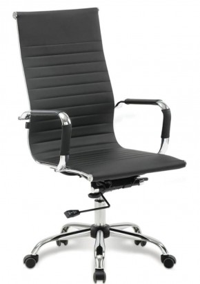 Кресло офисное BRABIX "Energy EX-509" (экокожа, хром, черное) 530862 в Покачах - pokachi.ok-mebel.com | фото