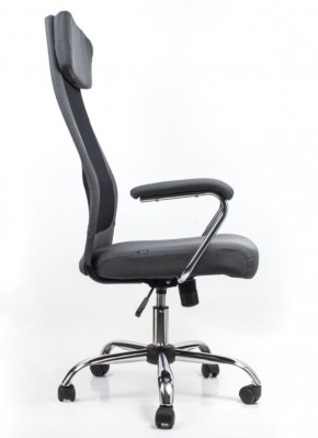 Кресло офисное BRABIX "Flight EX-540" (хром, ткань, сетка, серое) 531848 в Покачах - pokachi.ok-mebel.com | фото 3