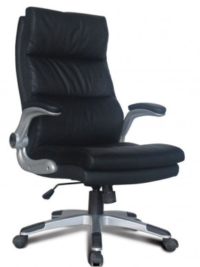 Кресло офисное BRABIX "Fregat EX-510" (рециклированная кожа, черное) 530863 в Покачах - pokachi.ok-mebel.com | фото 1