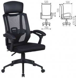 Кресло офисное BRABIX "Nexus ER-401" (черное) 531835 в Покачах - pokachi.ok-mebel.com | фото 2