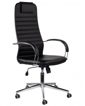 Кресло офисное BRABIX "Pilot EX-610 CH" premium (черное/кожзам) 532418 в Покачах - pokachi.ok-mebel.com | фото