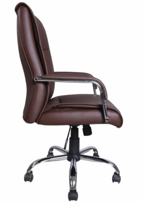Кресло офисное BRABIX "Space EX-508" (экокожа, хром, коричневое) 531164 в Покачах - pokachi.ok-mebel.com | фото 2
