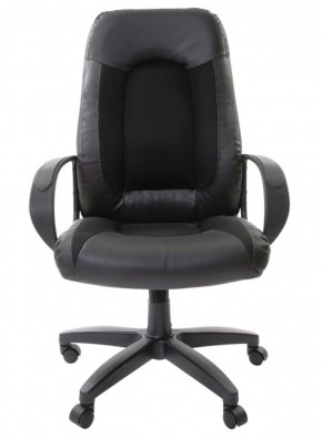 Кресло офисное BRABIX "Strike EX-525" (экокожа черная, ткань черная) 531381 в Покачах - pokachi.ok-mebel.com | фото 5