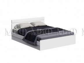 НЭНСИ NEW Кровать 1,4 м (Белый глянец холодный/Белый) в Покачах - pokachi.ok-mebel.com | фото 1