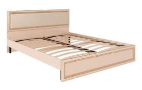 Кровать 1.6 Беатрис М10 с мягкой спинкой и ортопедическим основанием (дуб млечный) в Покачах - pokachi.ok-mebel.com | фото
