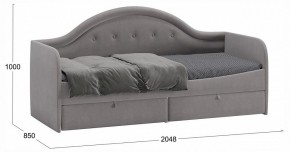 Кровать Адель Тип 1 в Покачах - pokachi.ok-mebel.com | фото 3