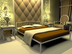 Кровать Ангелина 1800*2000 (МилСон) в Покачах - pokachi.ok-mebel.com | фото