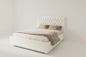 Кровать Берлин без основания 1600 (экокожа белая) в Покачах - pokachi.ok-mebel.com | фото