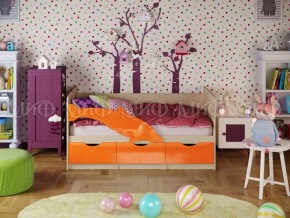 ДЕЛЬФИН-1 Кровать 1800 (Оранжевый металлик) в Покачах - pokachi.ok-mebel.com | фото