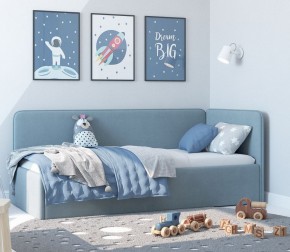 Кровать-диван Leonardo 160*70 (Голубой) в Покачах - pokachi.ok-mebel.com | фото 5