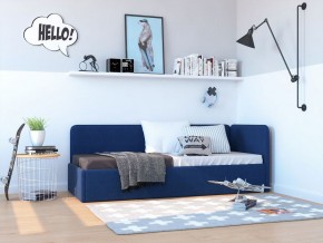 Кровать-диван Leonardo 160*70 (Синий) в Покачах - pokachi.ok-mebel.com | фото 6