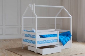 Кровать-домик 80*190 Белый в Покачах - pokachi.ok-mebel.com | фото 4