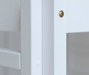 Кровать-домик двухъярусная 80*160 Белый в Покачах - pokachi.ok-mebel.com | фото 3