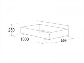 Кровать двойная Ольга 1Н + 2-а ящика (1200*2000) в Покачах - pokachi.ok-mebel.com | фото 3