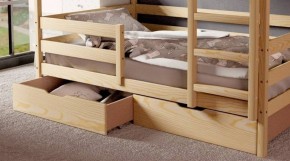 Кровать двухъярусная без крыши 80*190 без покраски в Покачах - pokachi.ok-mebel.com | фото 4