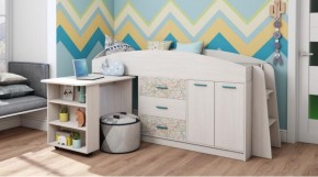 КАПРИЗ-12 Кровать 800 двухъярусная без рисунка в Покачах - pokachi.ok-mebel.com | фото 2