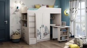 КАПРИЗ-8 Кровать 800 двухъярусная без рисунка в Покачах - pokachi.ok-mebel.com | фото 2