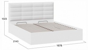 Кровать двуспальная Агата с ПМ Тип 1 в Покачах - pokachi.ok-mebel.com | фото 4