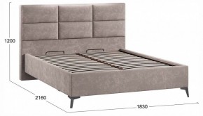 Кровать двуспальная Делана с ПМ Тип 1 в Покачах - pokachi.ok-mebel.com | фото 3