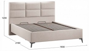 Кровать двуспальная Делана с ПМ Тип 1 в Покачах - pokachi.ok-mebel.com | фото 4