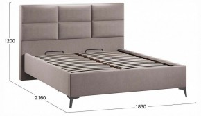 Кровать двуспальная Делана с ПМ Тип 1 в Покачах - pokachi.ok-mebel.com | фото 4