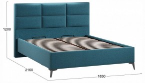 Кровать двуспальная Делана с ПМ Тип 1 в Покачах - pokachi.ok-mebel.com | фото 4