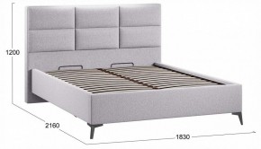 Кровать двуспальная Делана с ПМ Тип 1 в Покачах - pokachi.ok-mebel.com | фото 4