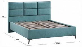 Кровать двуспальная Делана с ПМ Тип 1 в Покачах - pokachi.ok-mebel.com | фото 4