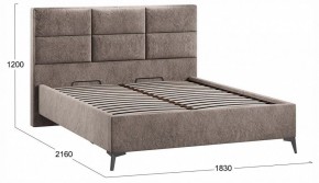 Кровать двуспальная Делана с ПМ Тип 1 в Покачах - pokachi.ok-mebel.com | фото 4