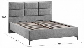 Кровать двуспальная Делана с ПМ Тип 1 в Покачах - pokachi.ok-mebel.com | фото 4