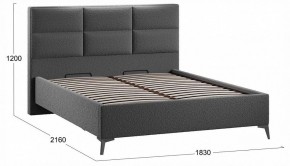 Кровать двуспальная Делана с ПМ Тип 1 в Покачах - pokachi.ok-mebel.com | фото 4