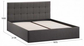 Кровать двуспальная Джоли с ПМ Тип 1 в Покачах - pokachi.ok-mebel.com | фото 4
