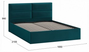 Кровать двуспальная Глосс с ПМ Тип 1 в Покачах - pokachi.ok-mebel.com | фото 4