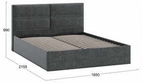 Кровать двуспальная Глосс с ПМ Тип 1 в Покачах - pokachi.ok-mebel.com | фото 4