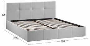 Кровать двуспальная Лора с ПМ в Покачах - pokachi.ok-mebel.com | фото 4