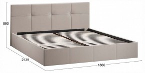 Кровать двуспальная Лора с ПМ в Покачах - pokachi.ok-mebel.com | фото 4