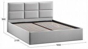 Кровать двуспальная Стелла с ПМ Тип 1 в Покачах - pokachi.ok-mebel.com | фото 4