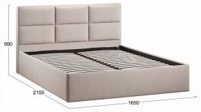 Кровать двуспальная Стелла с ПМ Тип 1 в Покачах - pokachi.ok-mebel.com | фото 4