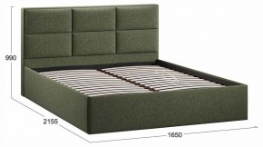 Кровать двуспальная Стелла с ПМ Тип 1 в Покачах - pokachi.ok-mebel.com | фото 4
