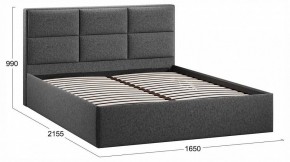 Кровать двуспальная Стелла с ПМ Тип 1 в Покачах - pokachi.ok-mebel.com | фото 4